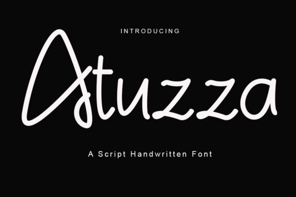 Atuzza: A Bold Script Font for Branding