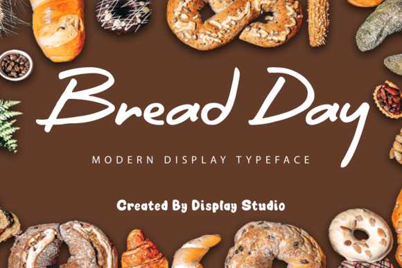 Bread Day: A Handwritten Font for Brand Identity
