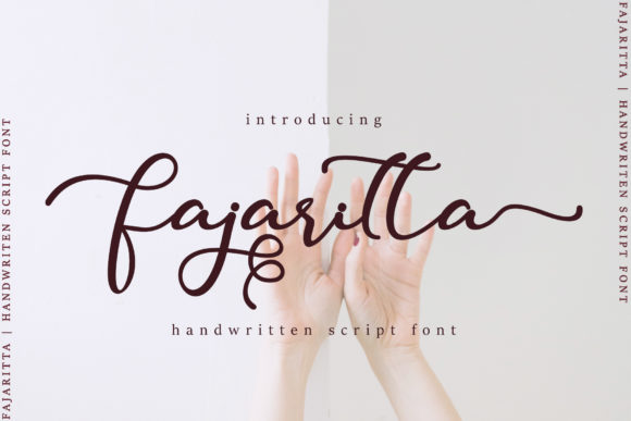 Fajaritta Font Review: Elegant Script for Branding