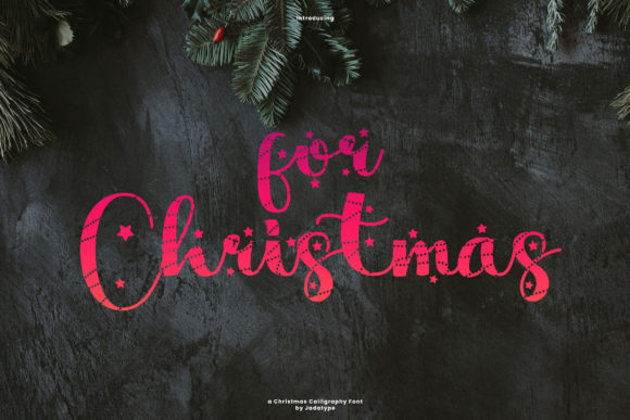 For Christmas Font: Elevate Your Holiday Branding