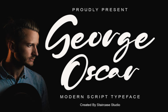George Oscar: A Bold Script for Modern Brand Identity