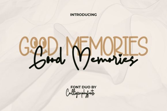 Good Memories Font for Handmade Brands