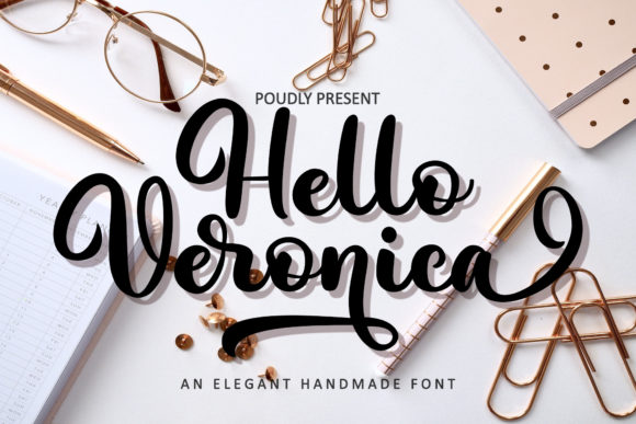 Hello Veronica: A Script Font for Modern Brands