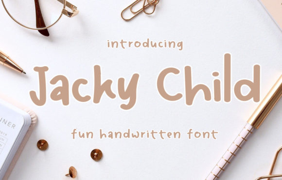 Jacky Child Font: Elevate Your Campaign Visuals