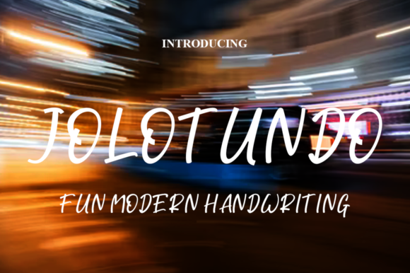 Jolotundo: The Handwritten Font for Modern Brands