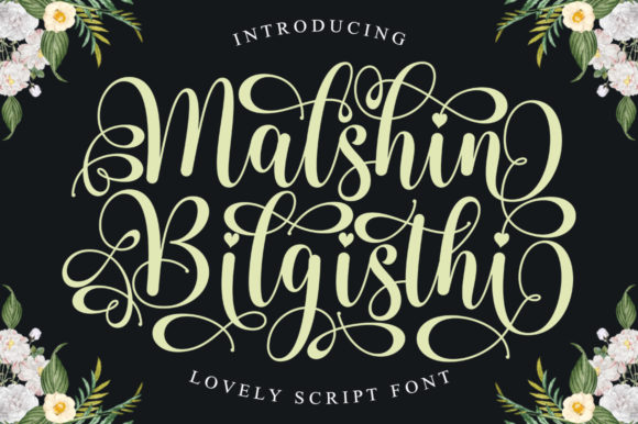 Malshin Bilgisthi: The Perfect Handwritten Font for Crafters