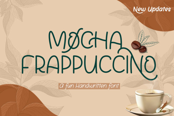 Mocha Frappuccino Font for Handmade Brands