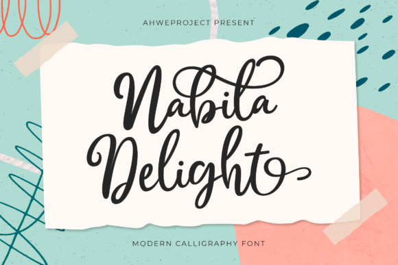 Nabila Delight: A Script Font for Branding