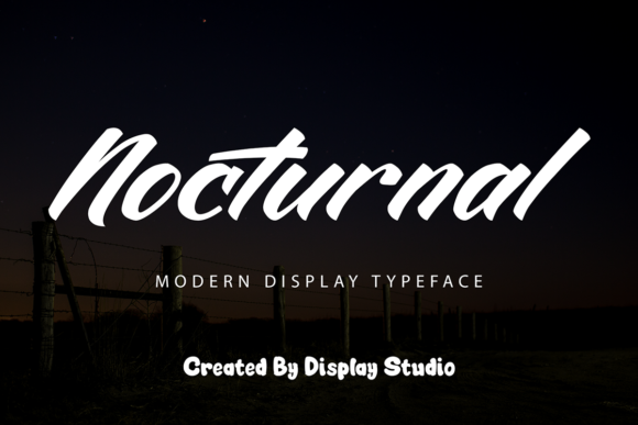 Nocturnal Font: Elevate Your Brand Identity