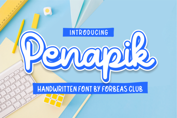 Penapik: A Flowing Typeface for Modern Web Design