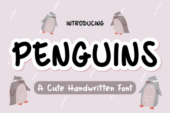 Penguins Font: A Playful Typeface for Modern Brands