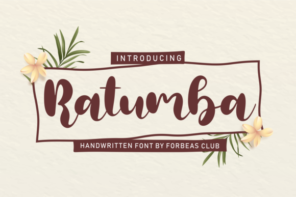 Ratumba: The Handwritten Font That Elevates Small Business Branding