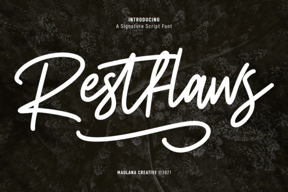 Restfaws: The Perfect Script Font for Handmade Brands