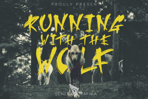 Running Wolf: A Handwritten Font for Bold Web Design