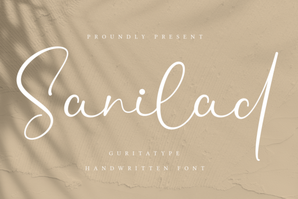 Sanilad Typeface for Campaign Design