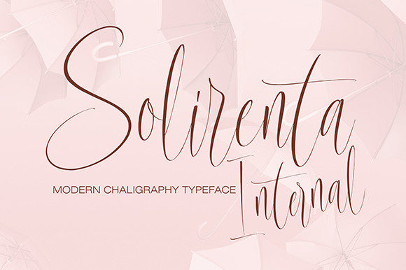Solirenta Internal: A Versatile Script Font for Crafters