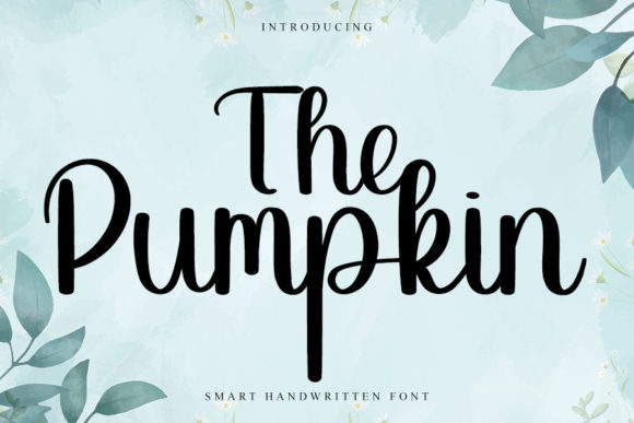 The Pumpkin Font: A Stylish Script for Handmade Brands