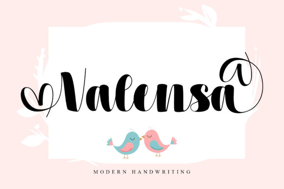 Valensa: A Bold Script Font for Modern Brands
